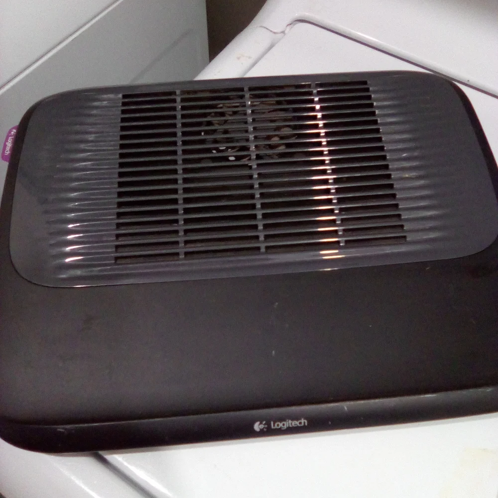 Logitech Black Laptop Cooling Pad